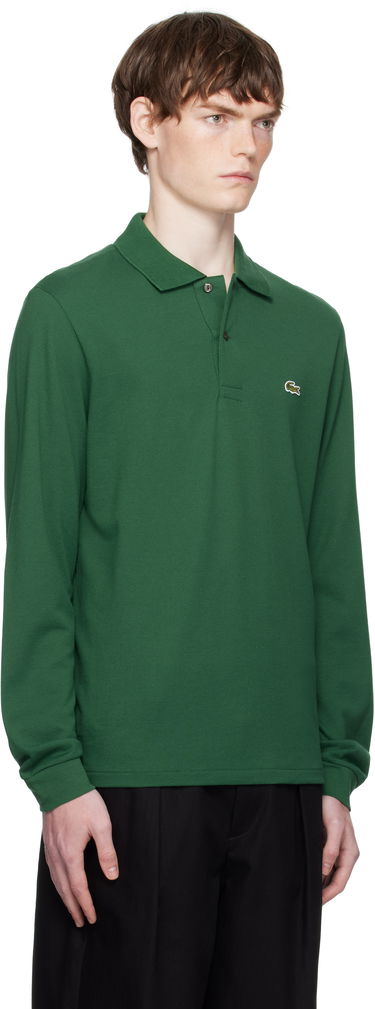 Polo skjorte Lacoste POLO CLASSIQUE L.12.12 À MANCHES LONGUES Grøn | L1312-132, 2