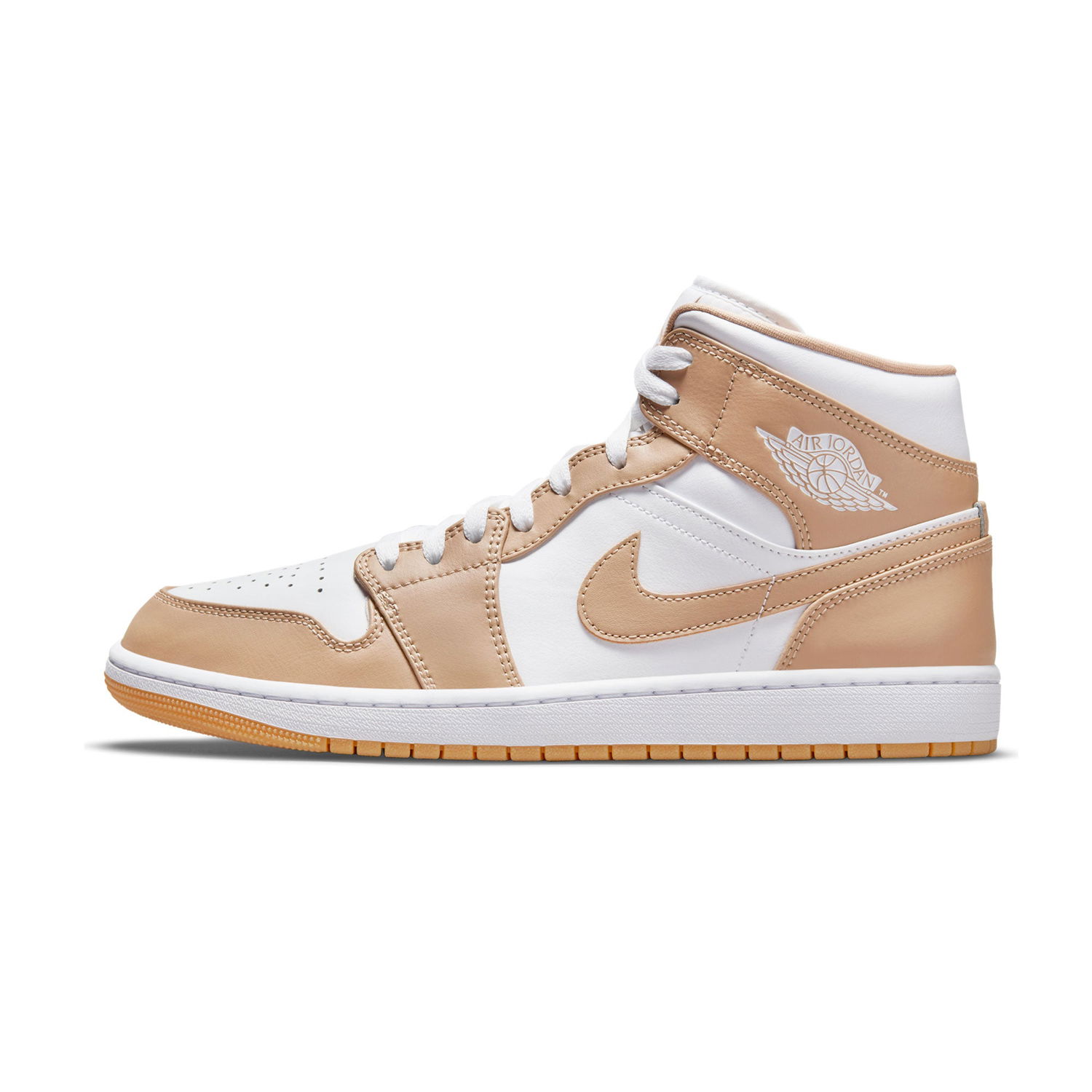 Sneakers og sko Jordan Jordan 1 Mid "Tan Gum" Beige | 554724-271, 0