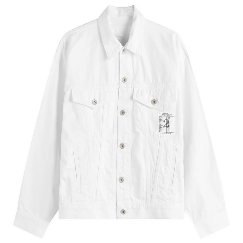 Jakke Neighborhood Type-4 Jacket Hvid | 242AQNH-JKM05-WHT