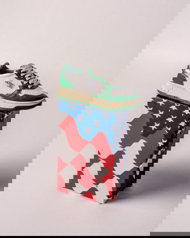 Sneakers og sko Autry Medalist Low Grøn | AULMWB03, 3