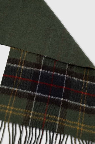 Tørklæde Barbour Wool Scarf Grøn | USC0362, 1