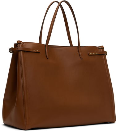 Mulepose Valentino Valentino Garavani Antibes Medium Calfskin Tote Brun | 6W2B0R18CVC, 2
