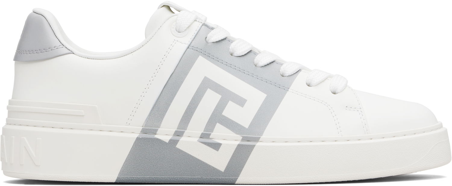 Sneakers og sko Balmain B-Court Hvid | FM0VI288LVBP, 0