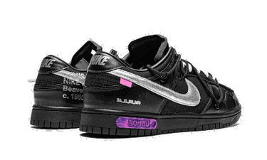 Sneakers og sko Nike Off-White x Dunk Low "Lot 50 of 50" Sort | DM1602-001, 4