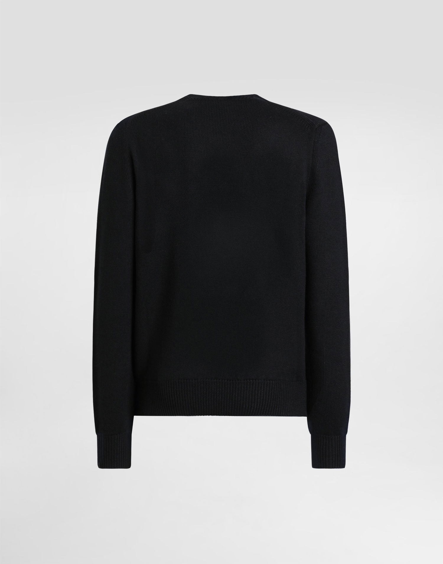 Sweater Dolce & Gabbana Dolce & Gabbana Wool Pullover with Intarsia Sort | GXX01ZJDVDDN0000, 1