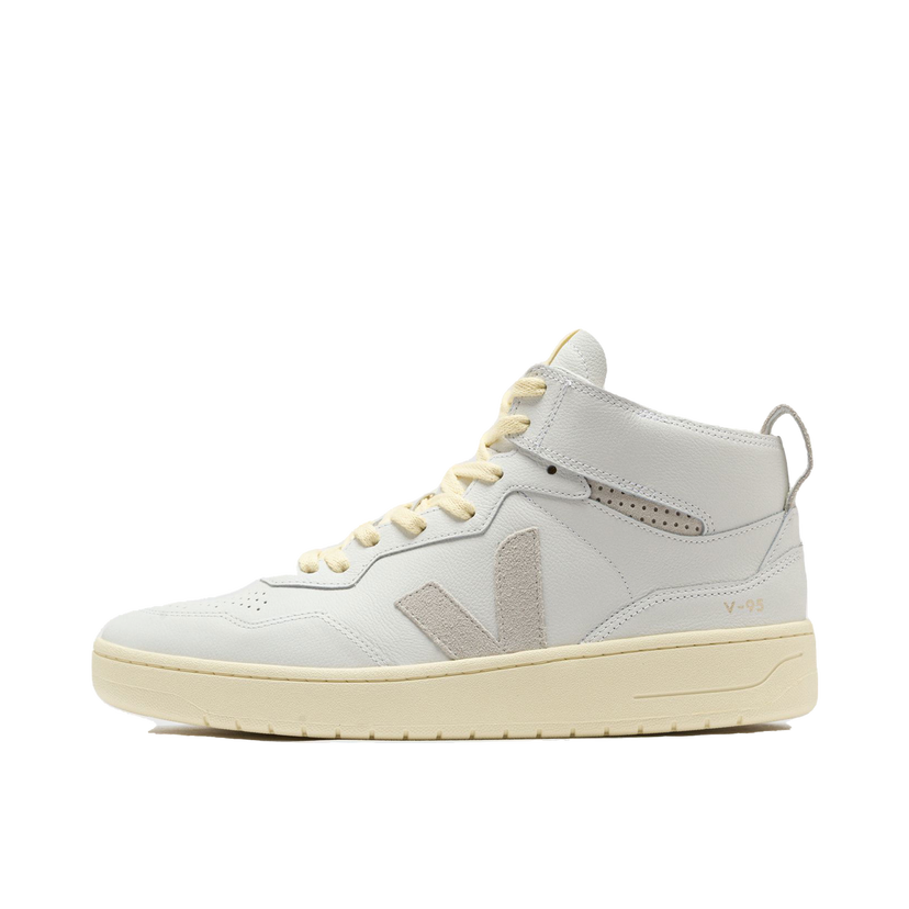 Sneakers og sko Veja V-95 O.T. LEATHER Hvid | QZ2003683B