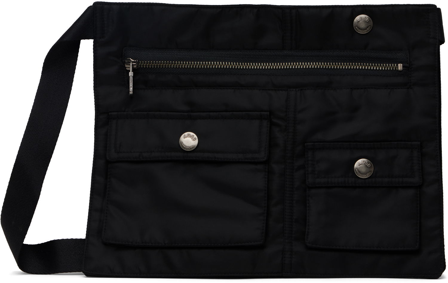 Skuldertaske Andersson Bell Andersson Bell 3Way Pocket Messenger Bag Sort | aaa414m, 0