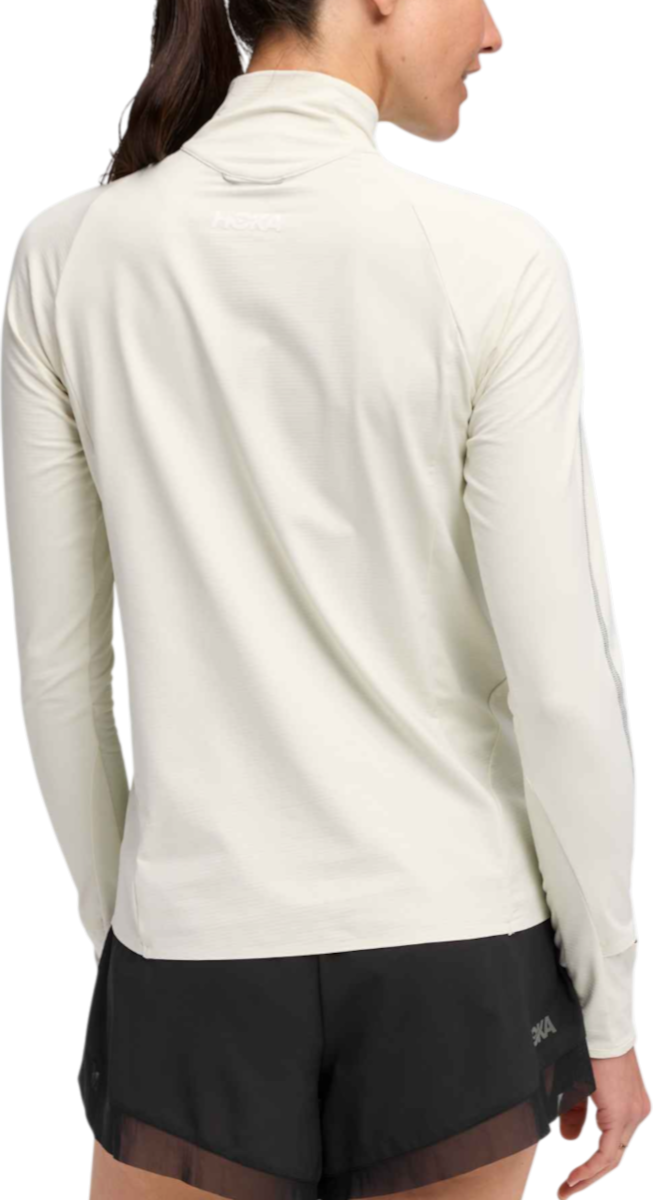 Sweatshirt Hoka One One Hoka GlideTech Quarter Zip Top Hvid | 1164155-tls, 1