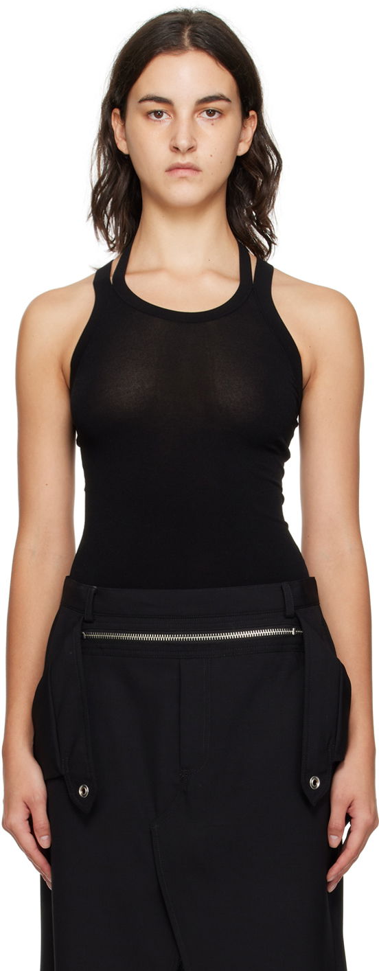 Tanktop Dion Lee Dion Lee Helix Tank Top Sort | C7236F23