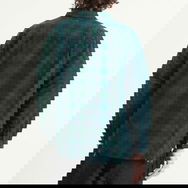 Skjorte Needles 7 Cuts Over Dyed Flannel Shirt Flerfarvet | RW394-B, 3