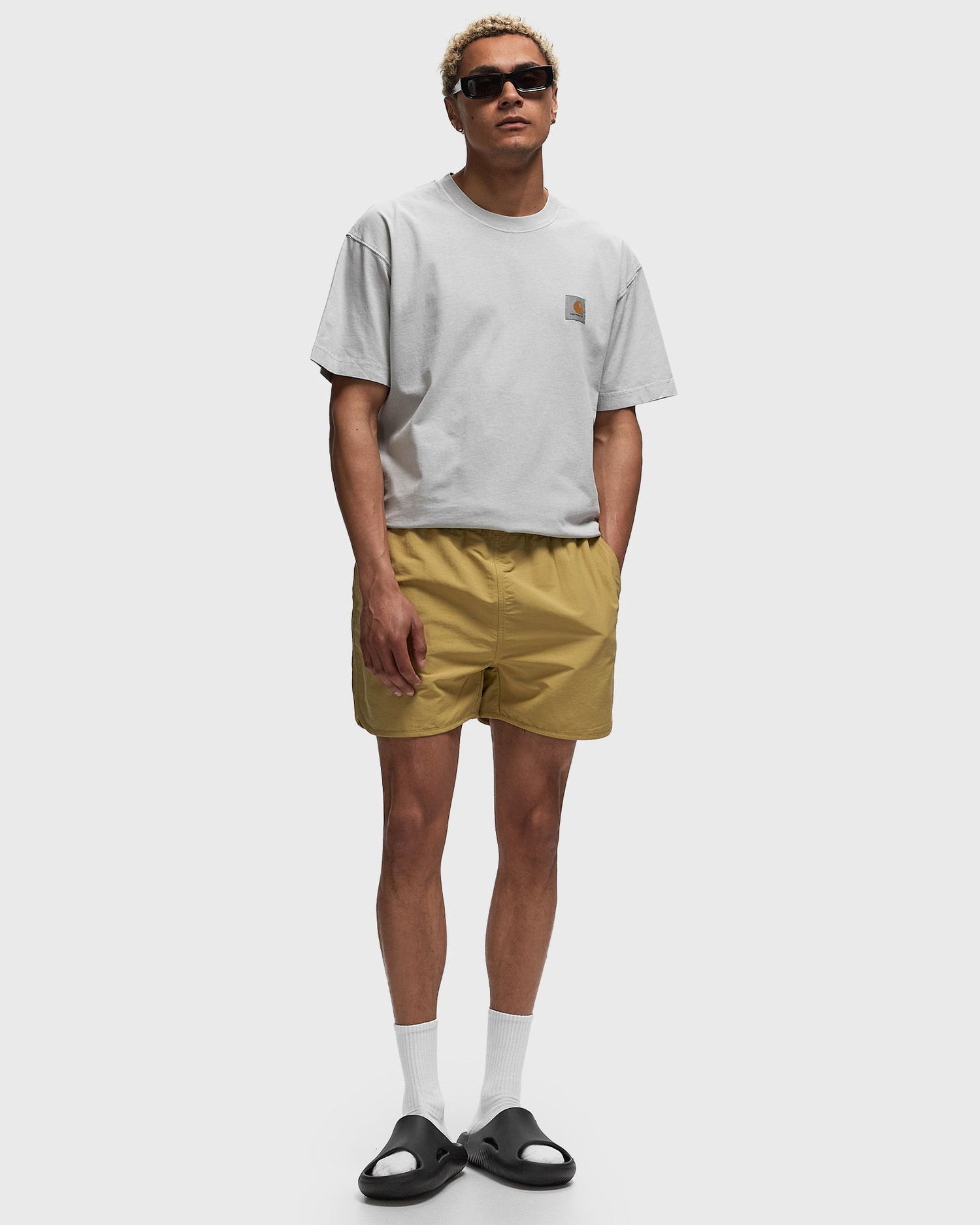 T-shirt Carhartt WIP S/S Nelson T-Shirt Grå | I029949.1YEGD, 1