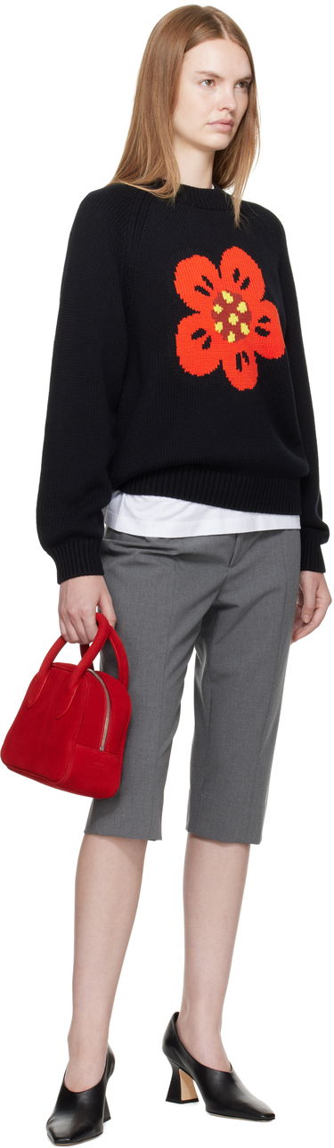 Sweater KENZO Kenzo Paris 'Boke Flower' Knit Sweater Sort | FF62PU7193LA, 3