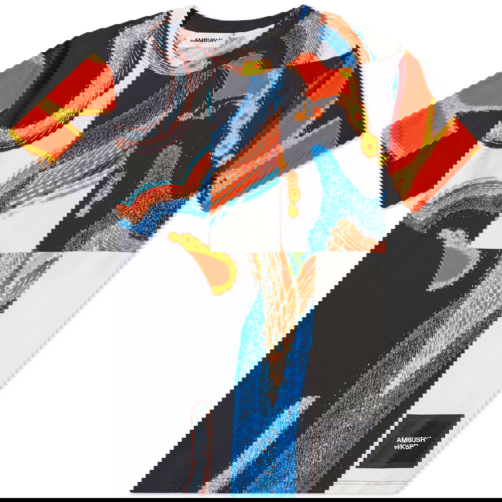 T-shirt Ambush All Over Print Tee Rød | BMAA048F22JER0018410, 0