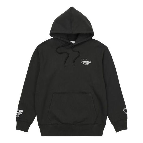 Sweatshirt Palace Logo Print Hoodie Sort | PAL-SS22-160