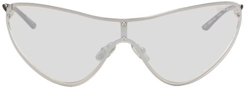 Solbriller Acne Studios Silver Metal Frame Sunglasses Grå | C30055-, 0