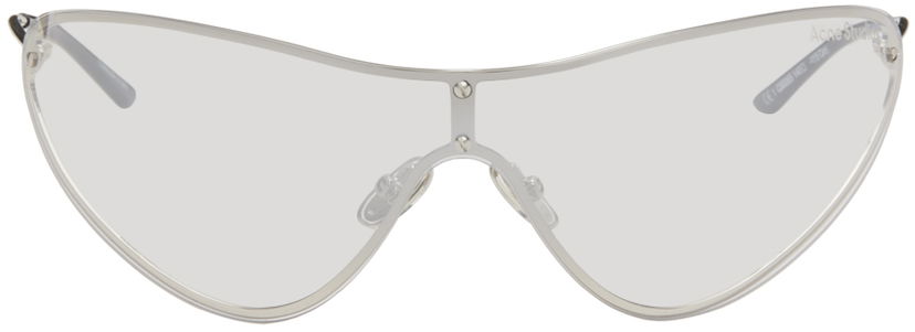 Solbriller Acne Studios Silver Metal Frame Sunglasses Grå | C30055-