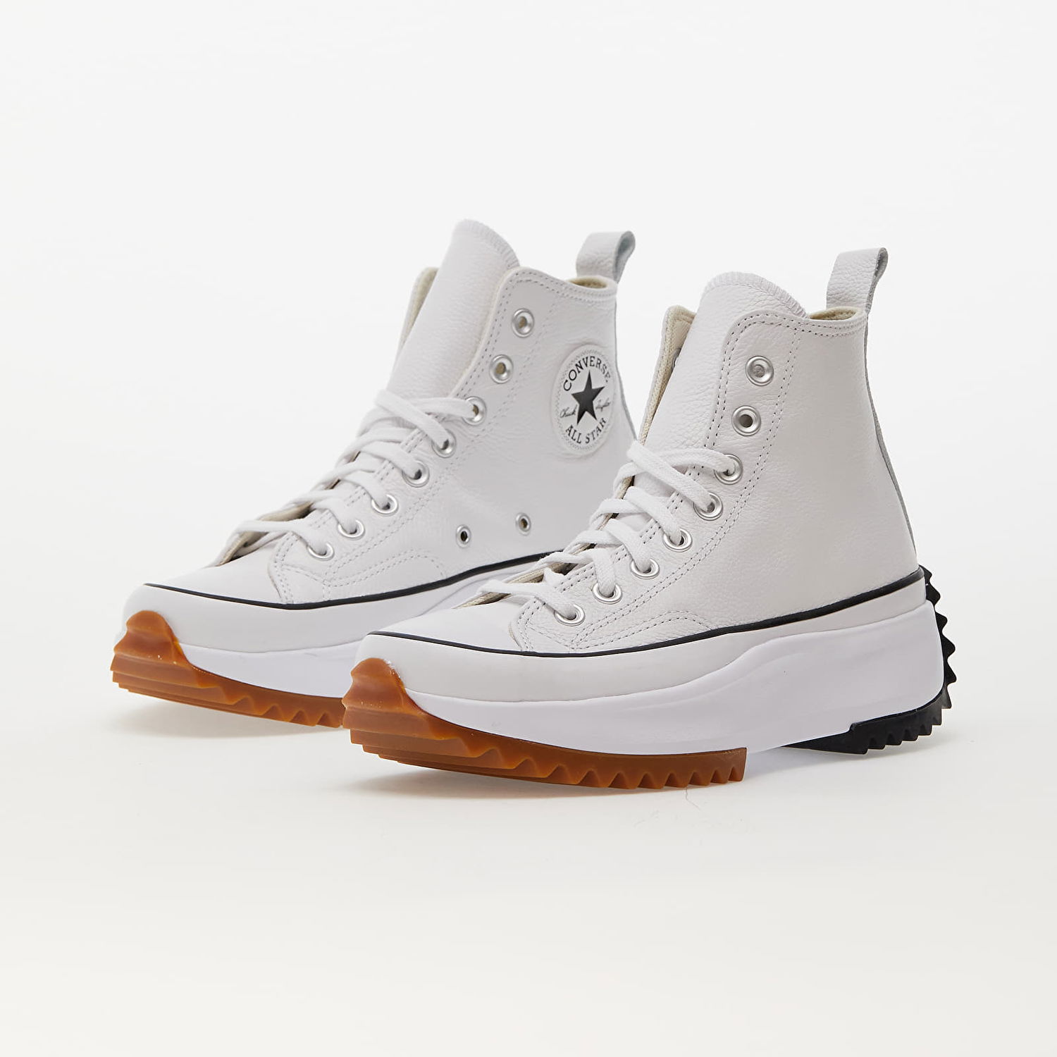 Sneakers og sko Converse RUN STAR HIKE HI WHITE/BLACK/GUM Hvid | A04293C, 0