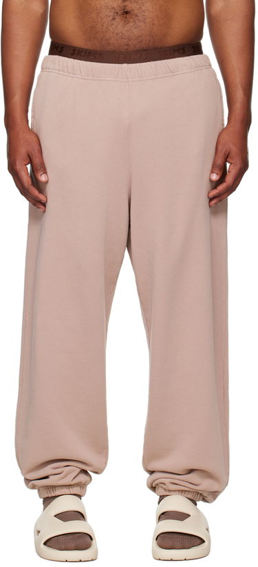 Joggingbukser SKIMS SKIMS Terry Relaxed Jogger Sweatpants Beige | BO-JOG-5257M, 0