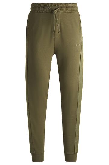 Joggingbukser BOSS Tracksuit Bottoms with Logo Tape Grøn | 50520501, 0