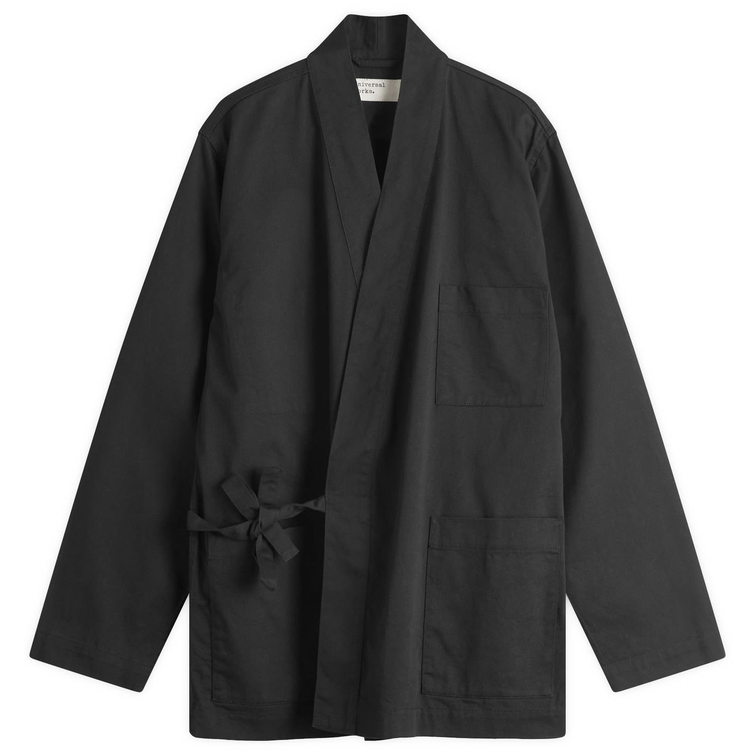 Jakke Universal Works Kyoto Work Jacket, Size Small Sort | 00115-BLK, 1
