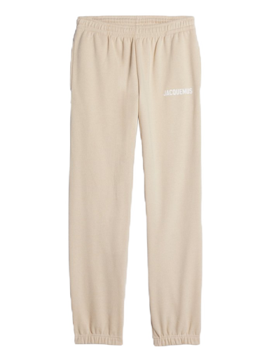 Bukser Jacquemus Le Jogging Logo Beige | 226JS081-2210-130