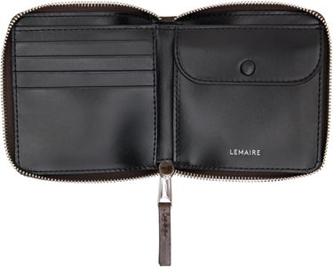 Tegnebog LEMAIRE Lemaire Patina Zip Compact Bi-Fold Wallet Brun | SL0039 LL0132, 2