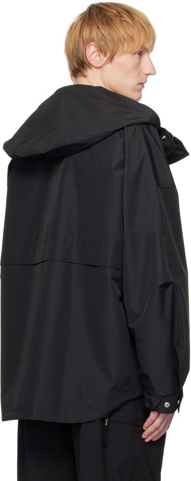 Vindjakke WOOYOUNGMI WOOYOUNGMI Hooded Jacket Sort | W251JP11, 2