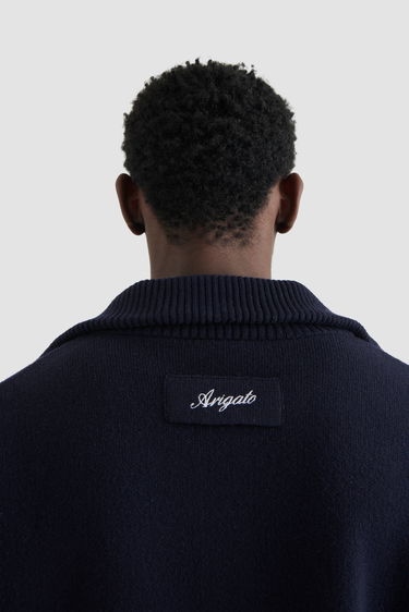 Sweater AXEL ARIGATO Core Zip-Up Sweater Sort | A2143001, 6