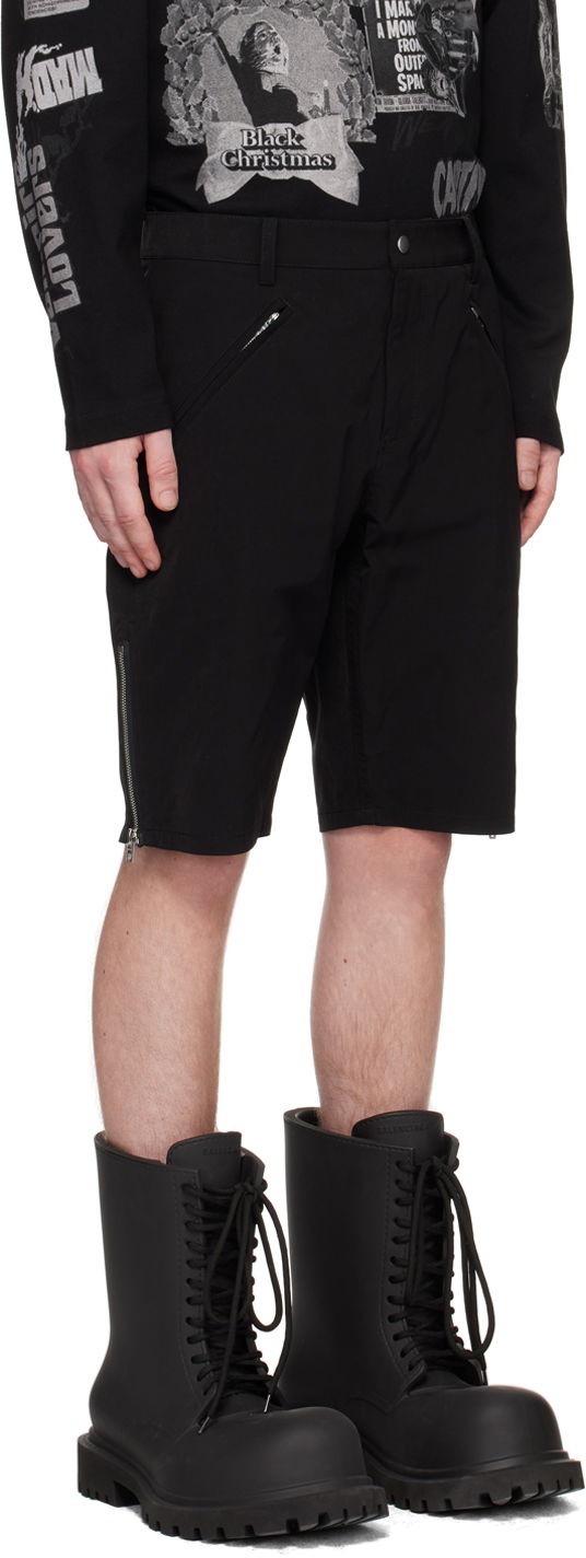 Shorts We11done We11done Biker Shorts Sort | WD-PT1-23-072-M-BK, 1