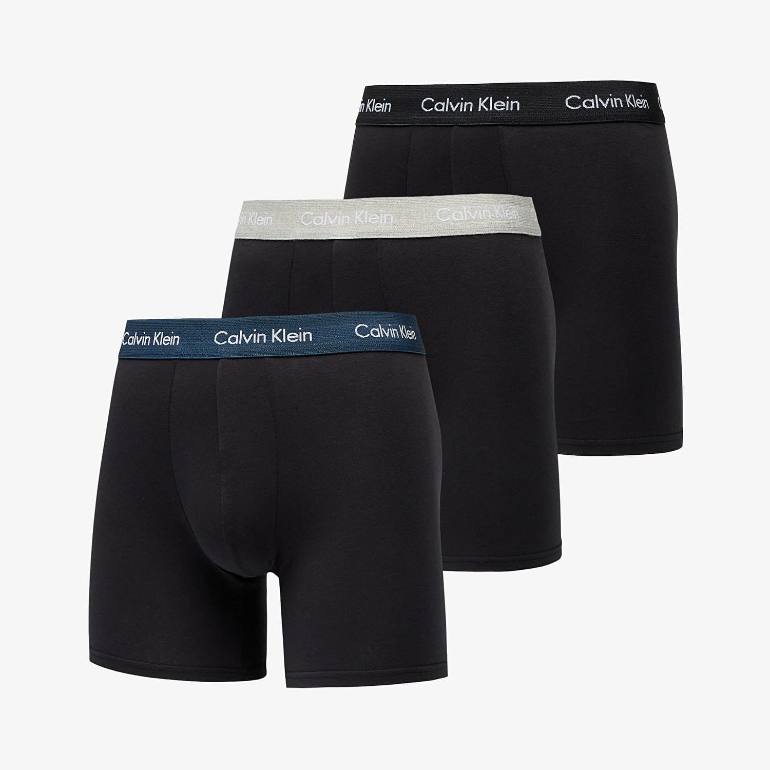Boksere CALVIN KLEIN Boxer Brief 3-Pack Black Sort | NB1770A QRI, 0