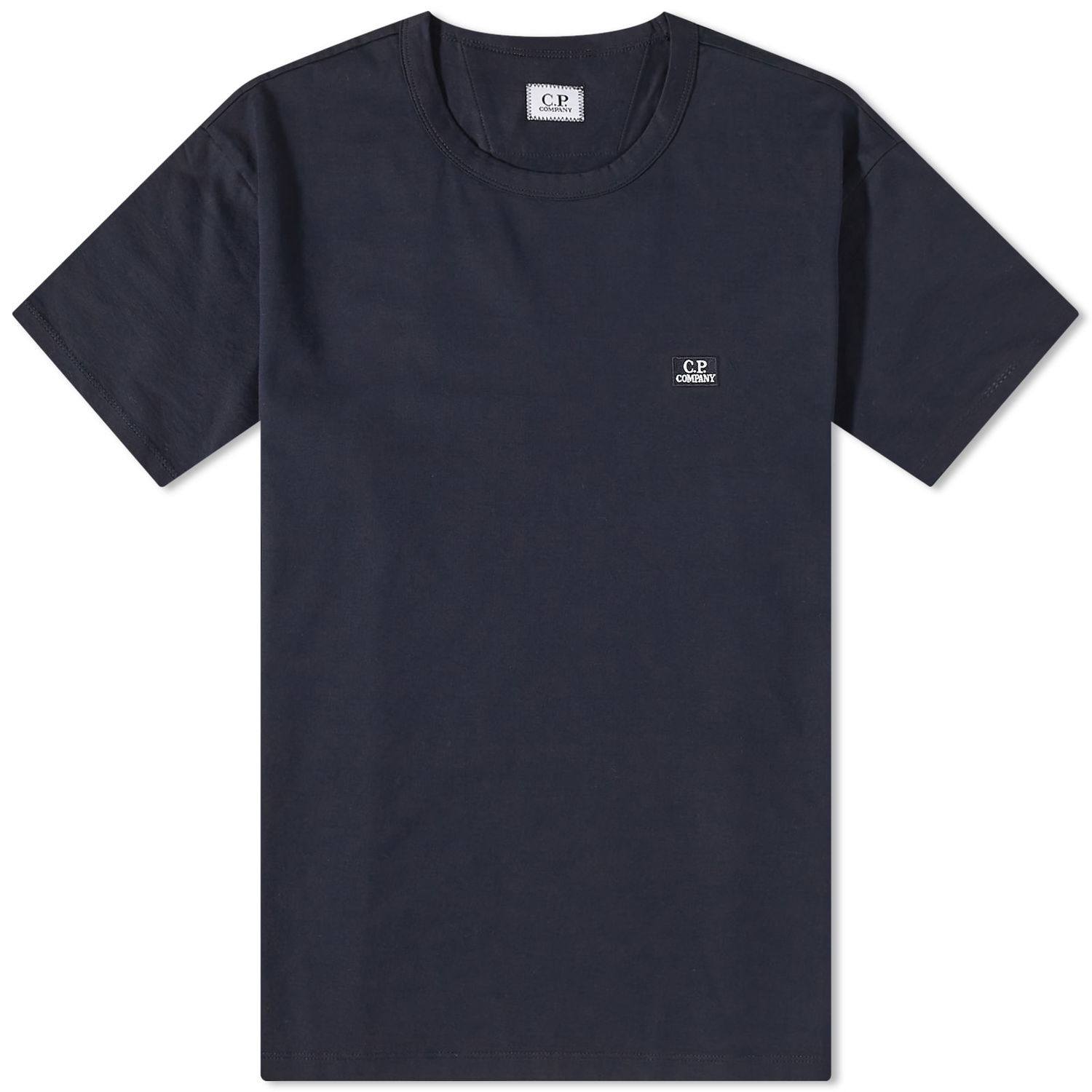 T-shirt C.P. Company Patch Logo Tee Mørkeblå | 14CMTS068A-005100W-888, 0