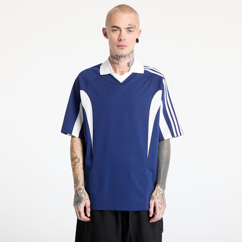 Polo skjorte Y-3 Cut Line T-Shirt Blå | JM8338