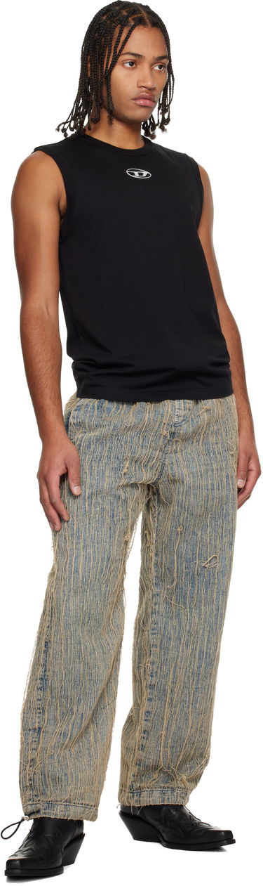 Jeans Diesel Relaxed D-Martial Frayed Drawstring Jeans Flerfarvet | A19277-0CMBZ-01, 3