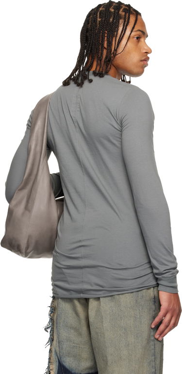 T-shirt Rick Owens Concordians Basic LS T-shirt Grå | RU02E1252 JA, 2