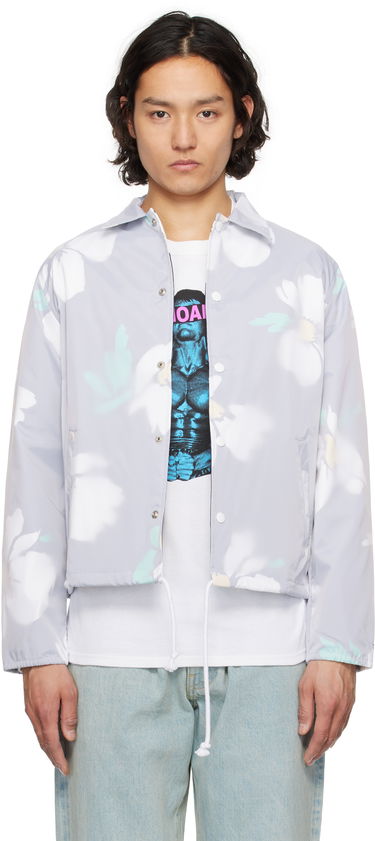 Vindjakke Noah Noah Outrigger Floral Print Jacket Grå | OW087SS25MUL, 0