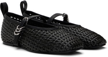 Tøj rag & bone rag & bone Spire Mary Jane Ballerina Flats Sort | WFF24HF1007PU07, 3