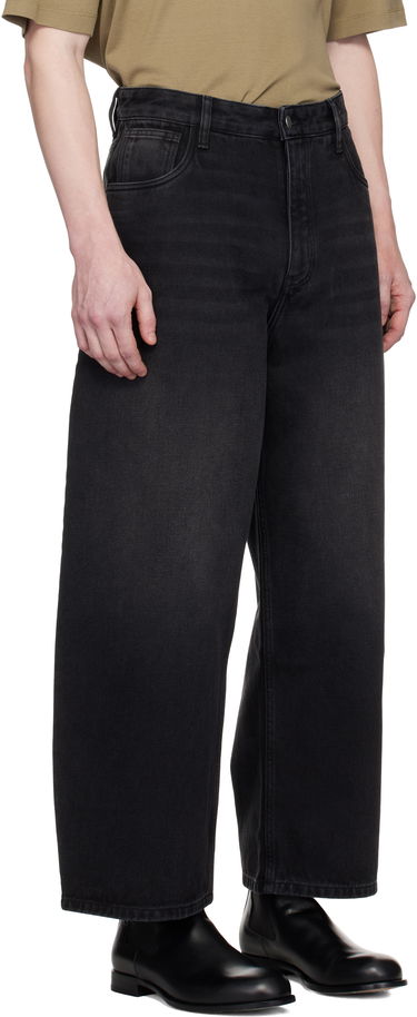 Jeans Studio Nicholson Studio Nicholson Paolo Wide Leg Jeans Sort | PAOLO SNM - 1023, 1