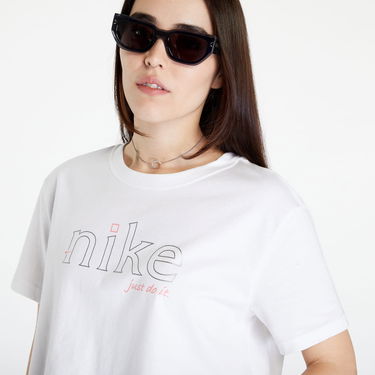 T-shirt Nike Sportswear Cropped T-Shirt Hvid | DV9947-100, 3