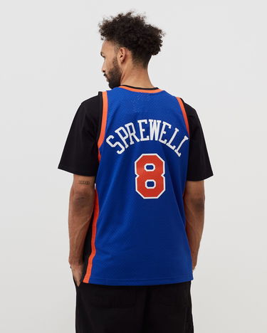 Jersey Mitchell & Ness NBA Swingman Jersey New York Knicks Road 1998-99 Latrell Sprewell #8 Blå | SMJYAC18055-NYKROYA98LSP, 1