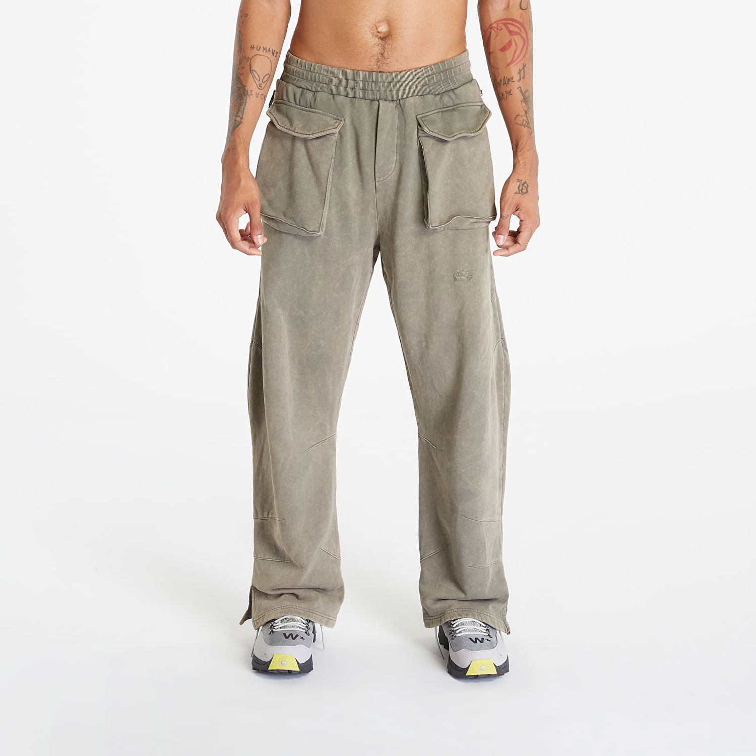 Bukser A-COLD-WALL* Uniform Jersey Pant Grå | ACWMB239 Iron Grey, 0