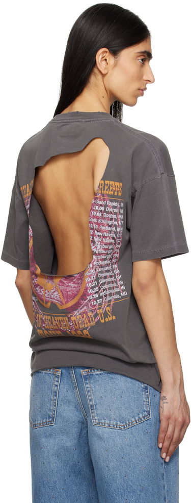 T-shirt Ksubi Ksubi Kickstart Oh G Short Sleeve T-Shirt Grå | WSP25TE003, 2