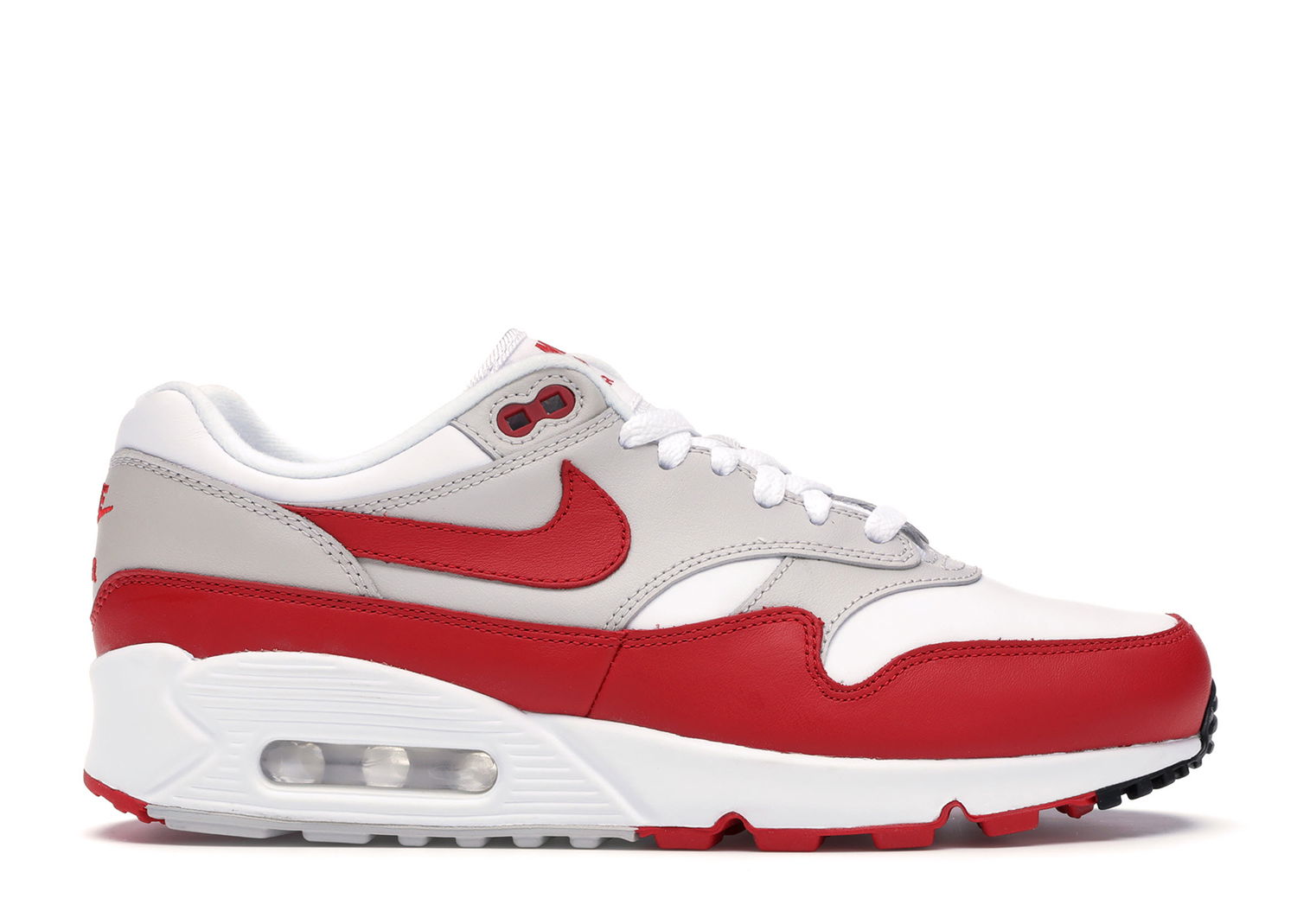 Sneakers og sko Nike Air Max 90/1 White University Red W Rød | AQ1273-100, 0