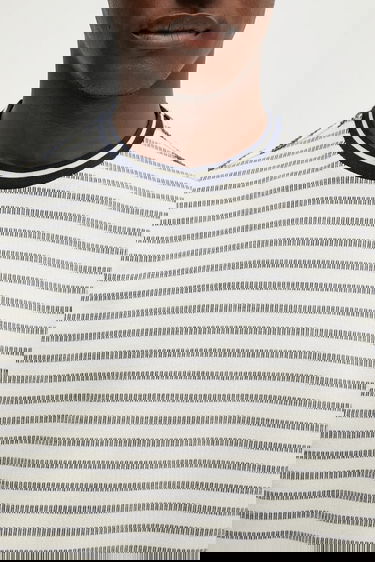 T-shirt Paul Smith Paul Smith Striped T-Shirt Hvid | M1R.110Y.P02657, 3