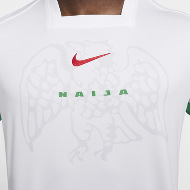 Jersey Nike Dri-FIT Replica Nigeria 2024/25 Stadium Hvid | FQ8837-100, 2