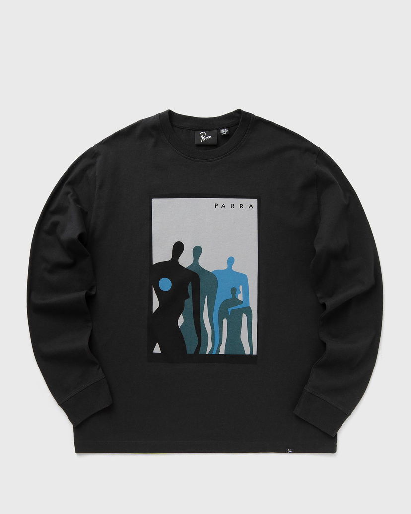T-shirt By Parra Visitors Long Sleeve T-Shirt Sort | 53226
