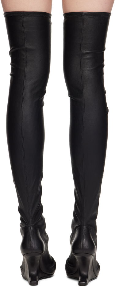 Sokker Rick Owens Rick Owens Cantilever Tall Boots Sort | RP01E7801 LS, 1