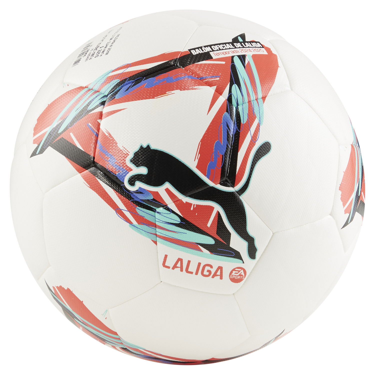 Sportsudstyr Puma Official Orbita LaLiga 1 2024/2025 Season Hybrid Football Size 5 Flerfarvet | 084287_01, 0