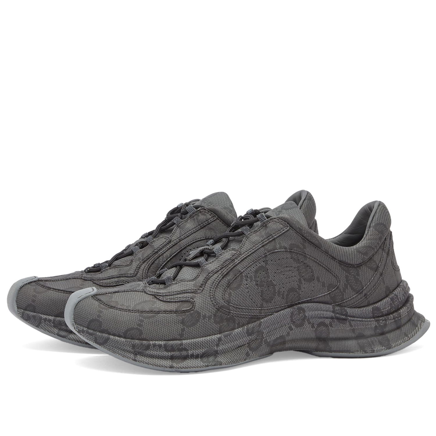 Sneakers og sko Gucci Run Sneakers "Graphite" Grå | 721116-AABEB-1103, 0
