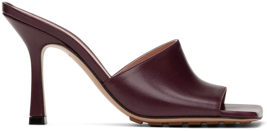 Sneakers og sko Bottega Veneta Stretch Heeled Mule "Red" Rød | 610538 VBSF0, 0