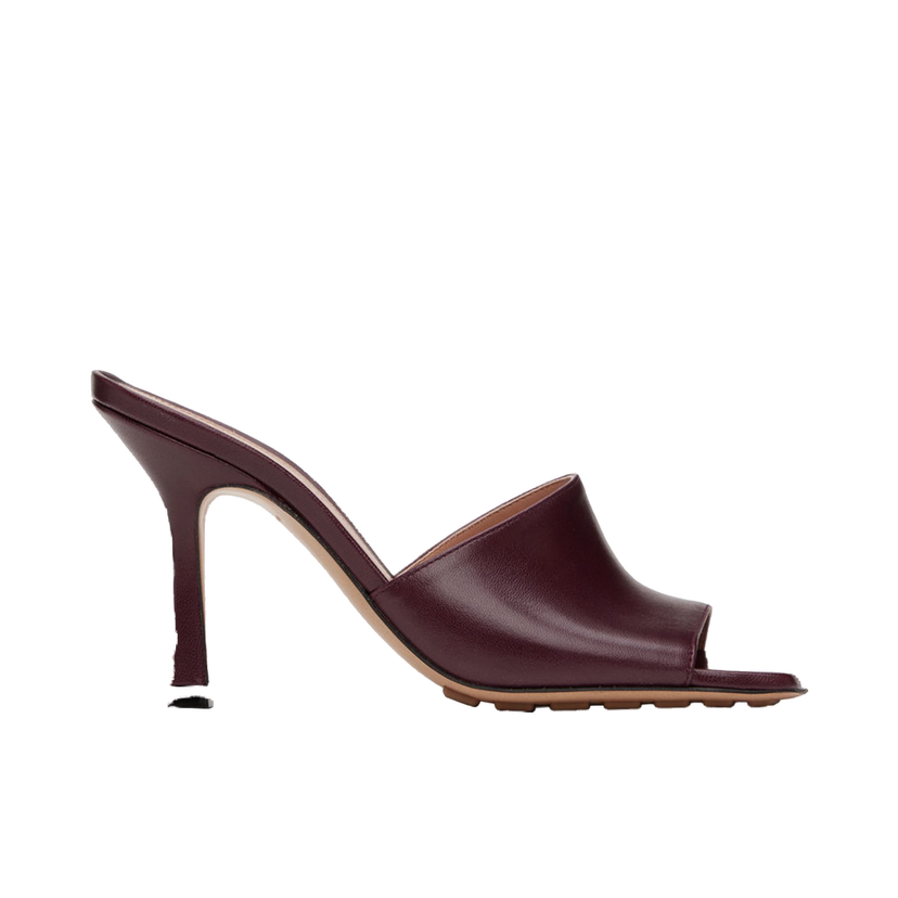 Sneakers og sko Bottega Veneta Stretch Heeled Mule "Red" Rød | 610538 VBSF0
